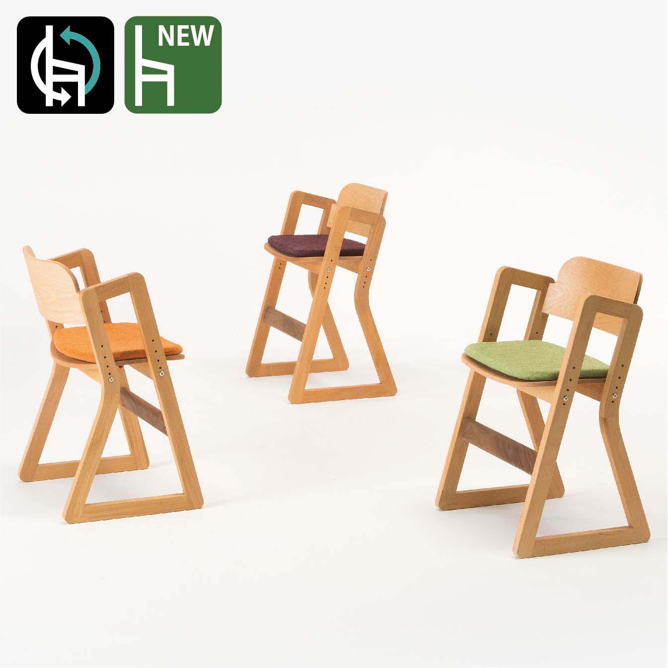 ハンの木の家具（チェア 01）／Chair 01：定額2年契約