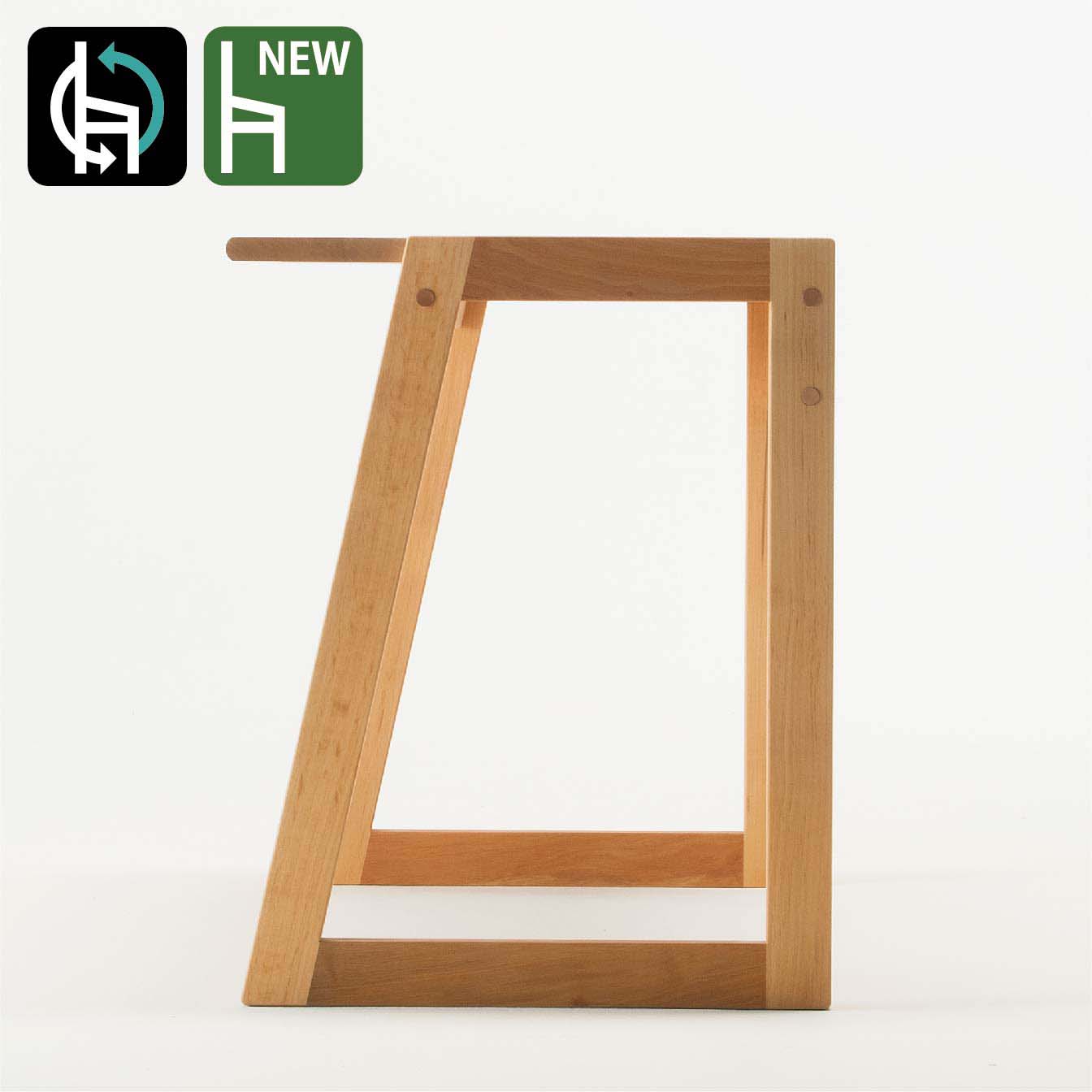 ハンの木の家具（デスク）／Desk：定額2年契約